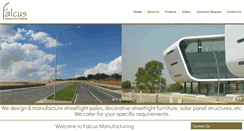 Desktop Screenshot of falcus.co.za